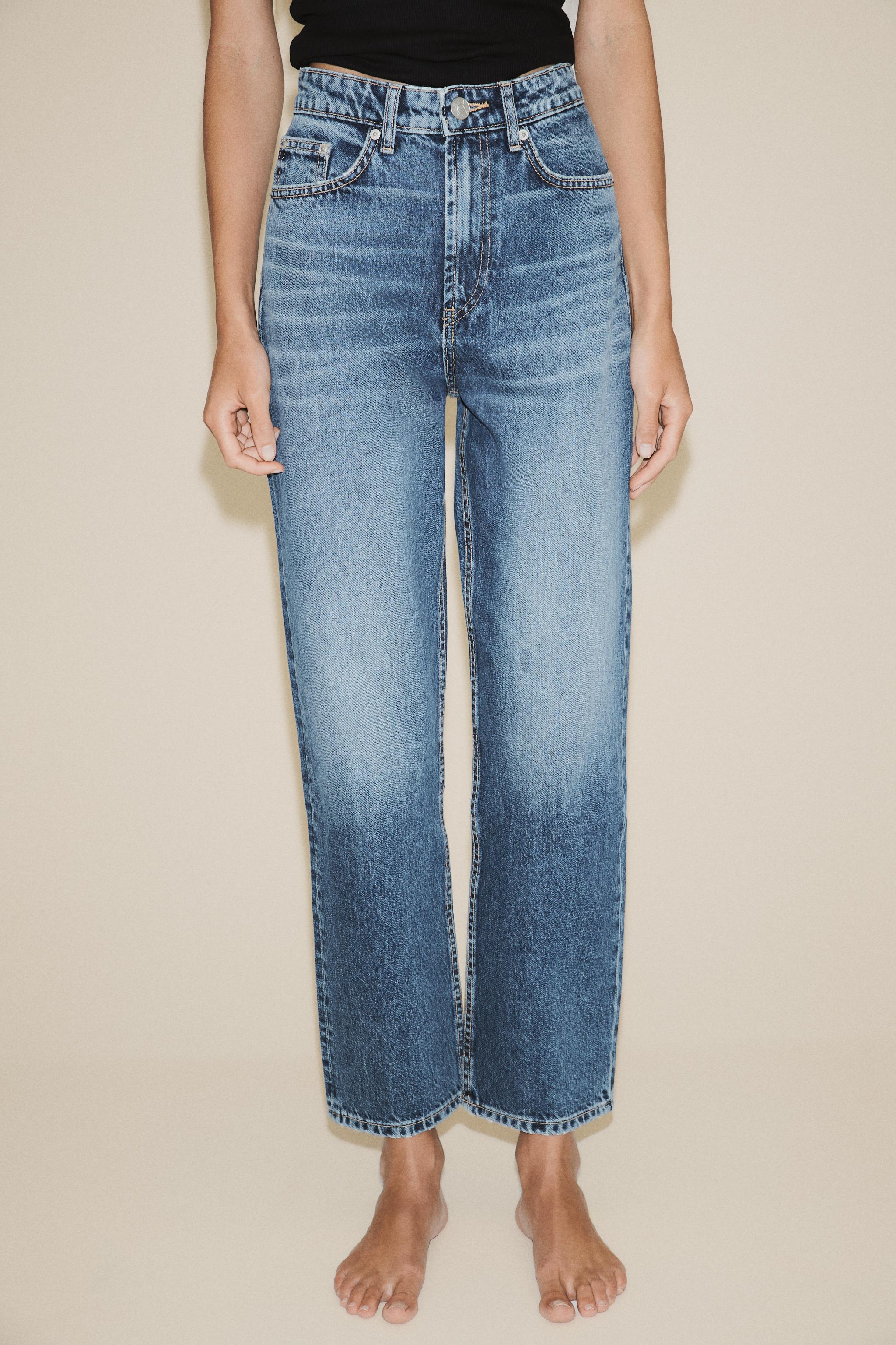 JEAN TRF MOM FIT TAILLE HAUTE